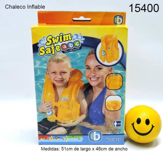 Imagen de CHALECO SALVAVIDAS STEP 51X46 CM 12.24